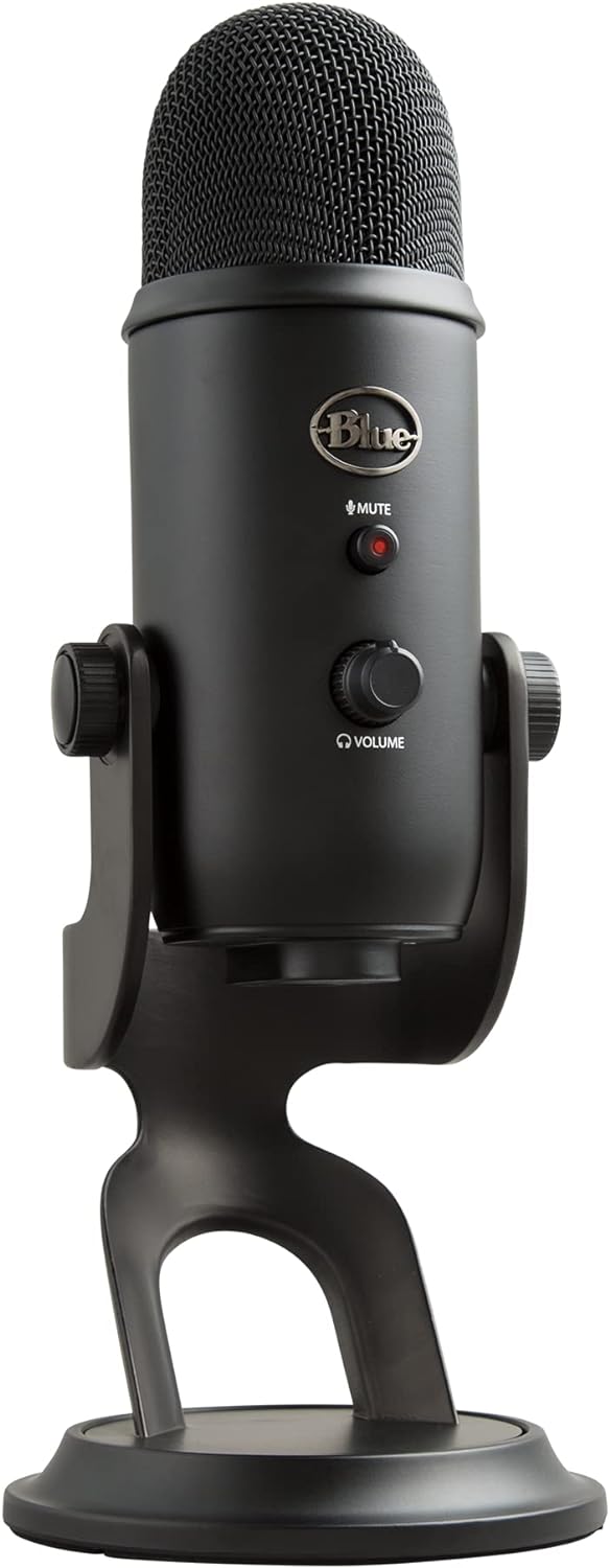 Logitech for Creators Blue Yeti USB Microphone
